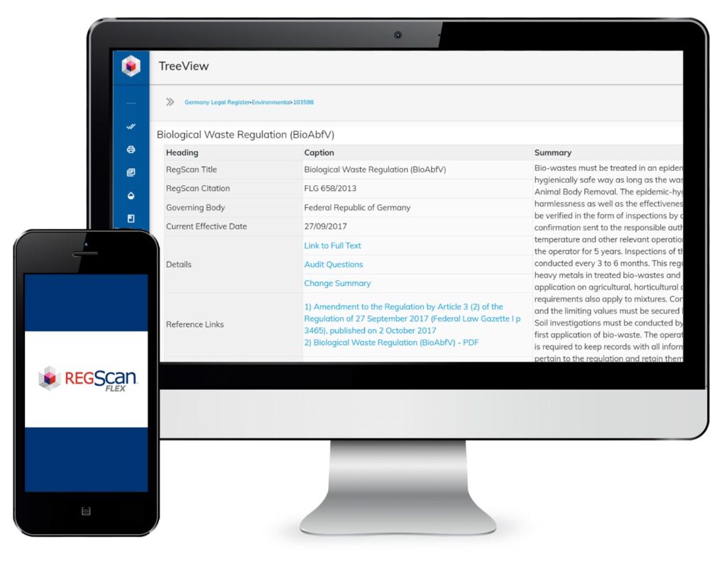 Legal registers screenshot